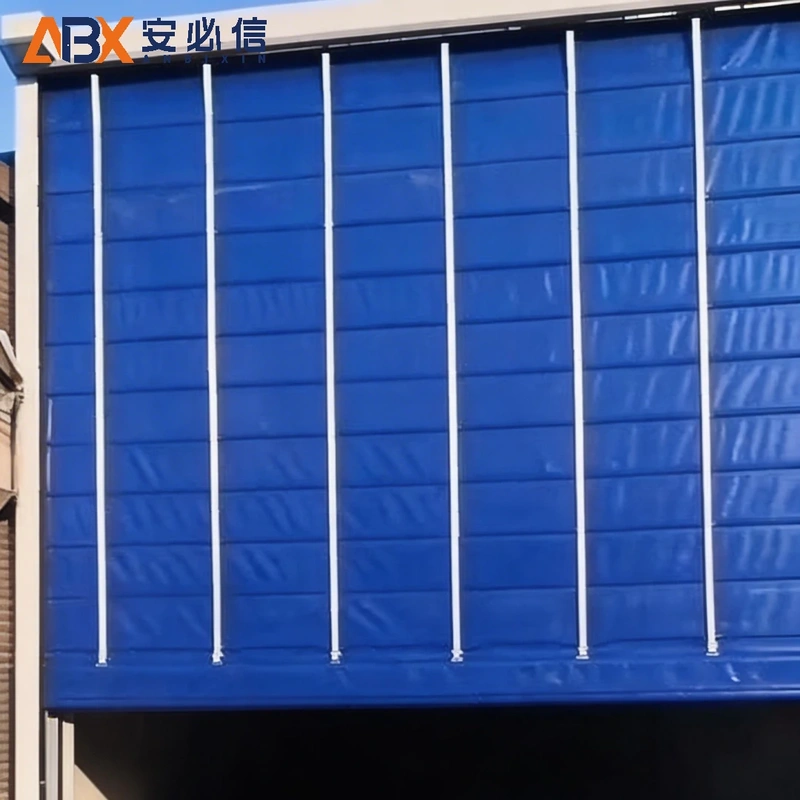 青岛湘潭路街道PVC 堆积门
